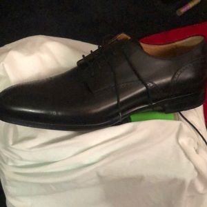 Gucci size 11 men’s Oxford black leather shoes.